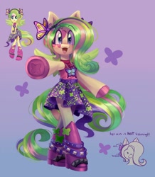 Size: 1382x1585 | Tagged: safe, artist:sidruni, imported from derpibooru, pony, semi-anthro, clothes, solo