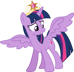 Size: 3083x3000 | Tagged: safe, artist:cloudy glow, imported from derpibooru, twilight sparkle, alicorn, pony, equestria girls, equestria girls (movie), .ai available, big crown thingy, element of magic, jewelry, regalia, simple background, solo, transparent background, twilight sparkle (alicorn), vector