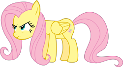 Size: 4473x2457 | Tagged: safe, artist:linkitch, imported from derpibooru, fluttershy, pegasus, pony, .ai available, annoyed, female, frown, mare, simple background, solo, transparent background, vector