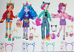 Size: 1111x786 | Tagged: safe, imported from derpibooru, izzy moonbow, pipp petals, sunny starscout, zipp storm, human, equestria girls, leak, spoiler:g5, adventure in the comments, doll, equestria girls (g5), g5, here we go again, human pipp petals, humanized, it begins, merchandise, official, pony history, skinny pipp, sunset shimmer hypes in the comments, toy