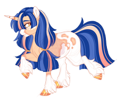 Size: 2900x2300 | Tagged: safe, artist:gigason, imported from derpibooru, oc, oc:blue apple, pony, unicorn, female, horn, magical lesbian spawn, mare, offspring, parent:applejack, parent:twilight sparkle, parents:twijack, simple background, solo, transparent background, unicorn oc