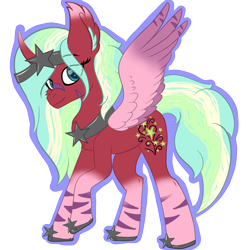 Size: 1280x1280 | Tagged: safe, artist:brybrychan, imported from derpibooru, oc, oc only, alicorn, pony, alicorn oc, ear fluff, eyelashes, female, hoof shoes, horn, mare, raised hoof, simple background, smiling, solo, story included, transparent background, wings