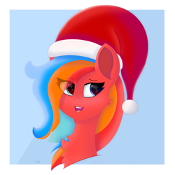 Size: 3700x3700 | Tagged: safe, artist:gaffy, imported from derpibooru, oc, oc:gaffy, pegasus, pony, bust, happy new year, holiday, pegasus oc, portrait, solo