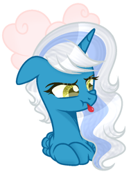 Size: 528x700 | Tagged: safe, artist:lisa-germany188yt, imported from derpibooru, oc, oc only, oc:fleurbelle, alicorn, alicorn oc, bow, female, hair bow, horn, mare, simple background, sitting, solo, tongue out, transparent background, wings, yellow eyes