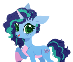 Size: 3000x2566 | Tagged: safe, artist:belka-sempai, imported from derpibooru, pony, unicorn, alternate hairstyle, colored eyelashes, cornrows, cute, freckles, g5, misty brightdawn, simple background, solo, transparent background
