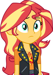 Size: 3000x4213 | Tagged: safe, artist:cloudy glow, imported from derpibooru, sunset shimmer, human, equestria girls, equestria girls series, forgotten friendship, simple background, solo, transparent background, vector