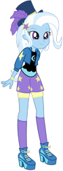 Size: 1280x3439 | Tagged: safe, artist:ajosterio, imported from derpibooru, trixie, human, equestria girls, clothes, clothes swap, female, high heels, shoes, simple background, solo, transparent background