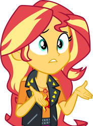 Size: 3000x4077 | Tagged: safe, artist:cloudy glow, imported from derpibooru, sunset shimmer, human, equestria girls, equestria girls series, forgotten friendship, simple background, solo, transparent background, vector