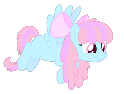 Size: 821x623 | Tagged: safe, artist:ponyfluorescence, imported from derpibooru, oc, oc only, pegasus, pony, derpibooru community collaboration, 2023 community collab, flying, pegasus oc, simple background, solo, spread wings, transparent background, wings