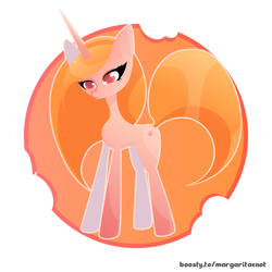 Size: 2000x2000 | Tagged: safe, artist:margaritaenot, imported from derpibooru, oc, oc only, pony, unicorn, adoptable, simple background, solo, white background