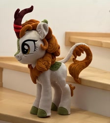 Size: 1440x1609 | Tagged: safe, artist:lefay00, imported from derpibooru, autumn blaze, kirin, cloven hooves, female, irl, mare, photo, plushie, solo