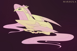 Size: 2048x1374 | Tagged: safe, artist:marbola, imported from derpibooru, fluttershy, pegasus, pony, solo