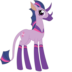 Size: 1200x1200 | Tagged: safe, artist:prixy05, imported from derpibooru, twilight sparkle, abada, abadafied, concave belly, simple background, slim, solo, species swap, thin, transparent background, vector