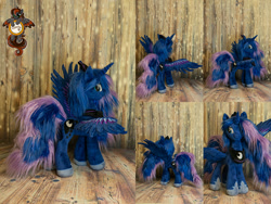 Size: 1594x1200 | Tagged: safe, artist:essorille, imported from derpibooru, princess luna, pony, irl, photo, plushie, solo