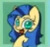 Size: 50x47 | Tagged: safe, artist:slavedemorto, edit, imported from derpibooru, oc, oc only, oc:milky way, earth pony, pony, cropped, earth pony oc, female, icon, looking at you, mare, picture for breezies, smiling