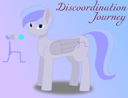 Size: 3000x2295 | Tagged: safe, artist:dsksh, imported from derpibooru, oc, oc only, oc:discoordination, pegasus, pony, cutie mark, folded wings, gradient background, male, pegasus oc, reference, reference sheet, simple background, solo, stallion, wings