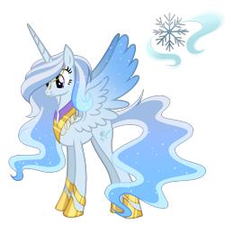 Size: 1192x1194 | Tagged: safe, artist:existencecosmos188, imported from derpibooru, oc, oc only, alicorn, pony, alicorn oc, base used, ethereal mane, eyelashes, female, hoof shoes, horn, long legs, mare, offspring, parent:oc:glaciem, parent:princess celestia, parents:canon x oc, peytral, simple background, slim, smiling, solo, starry mane, tall, thin, transparent background, wings