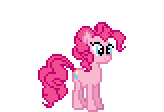 Size: 164x112 | Tagged: safe, artist:deathpwny, imported from derpibooru, pinkie pie, earth pony, pony, animated, desktop ponies, female, gif, mare, party cannon, pixel art, simple background, solo, sprite, transparent background