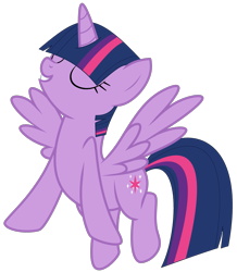 Size: 3011x3459 | Tagged: safe, artist:chipwanderer, artist:twilyisbestpone, imported from derpibooru, twilight sparkle, alicorn, pony, 20% cooler, base used, cool, cute, eyes closed, female, flying, high res, mare, pegasus wings, simple background, smiling, solo, spread wings, transparent background, twiabetes, twilight sparkle (alicorn), wings