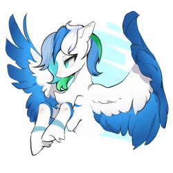 Size: 2048x2048 | Tagged: artist needed, source needed, safe, imported from derpibooru, oc, oc only, oc:dashwhite, pegasus, pony, pegasus oc, solo, spread wings, wings