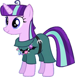 Size: 367x375 | Tagged: safe, artist:pascalmulokozi2, edit, edited screencap, imported from derpibooru, screencap, maud pie, starlight glimmer, pony, unicorn, background removed, clothes, costume, female, mare, not a vector, simple background, solo, transparent background
