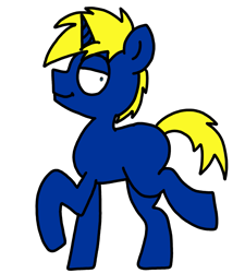 Size: 1275x1414 | Tagged: safe, artist:professorventurer, imported from derpibooru, oc, oc only, oc:power play, pony, unicorn, commission, horn, simple background, solo, transparent background, unicorn oc