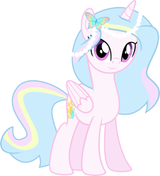 Size: 7343x8090 | Tagged: safe, artist:shootingstarsentry, imported from derpibooru, oc, oc only, oc:diamond paradise, alicorn, pony, absurd resolution, alicorn oc, female, horn, mare, simple background, solo, transparent background, wings