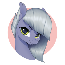Size: 2750x2750 | Tagged: safe, artist:aquaticvibes, imported from derpibooru, limestone pie, earth pony, pony, bust, female, looking at you, mare, simple background, solo, white background