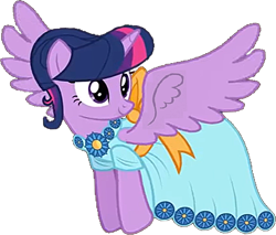 Size: 700x595 | Tagged: safe, edit, edited screencap, imported from derpibooru, screencap, twilight sparkle, alicorn, pony, make new friends but keep discord, background removed, beautiful, clothes, dress, flying, gala dress, princess, simple background, smiling, solo, transparent background, twilight sparkle (alicorn)