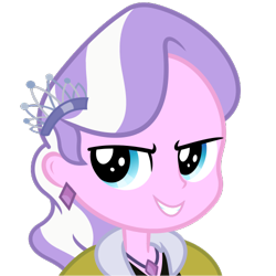Size: 500x500 | Tagged: safe, artist:serendipony, imported from derpibooru, diamond tiara, human, equestria girls, female, simple background, solo, transparent background, vector