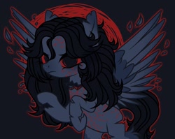 Size: 1280x1018 | Tagged: safe, artist:justsadluna, imported from derpibooru, oc, oc only, pegasus, pony, eyelashes, female, mare, pegasus oc, solo, wings