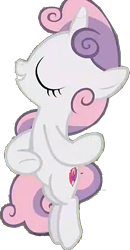 Size: 347x665 | Tagged: safe, edit, edited screencap, imported from derpibooru, screencap, sweetie belle, pony, surf and/or turf, background removed, ballet, dancing, eyes closed, simple background, solo, spinning, transparent background