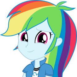 Size: 497x500 | Tagged: safe, artist:serendipony, imported from derpibooru, rainbow dash, human, equestria girls, female, simple background, solo, transparent background, vector