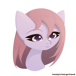 Size: 2000x2000 | Tagged: safe, artist:margaritaenot, imported from derpibooru, oc, oc only, earth pony, pony, simple background, solo, white background