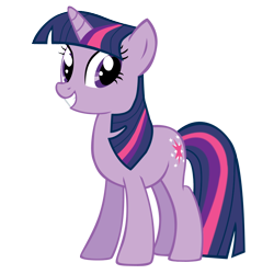 Size: 900x900 | Tagged: safe, artist:kysss90, imported from derpibooru, twilight sparkle, pony, unicorn, female, grin, looking at you, mare, simple background, smiling, solo, transparent background, unicorn twilight, vector