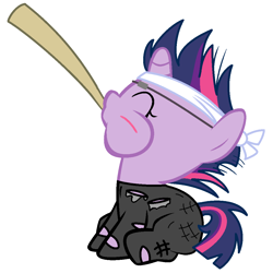 Size: 1050x1050 | Tagged: safe, artist:beavernator, imported from derpibooru, twilight sparkle, pony, unicorn, it's about time, season 2, baby, baby pony, babylight sparkle, cute, eyes closed, female, filly, filly twilight sparkle, foal, future twilight, simple background, solo, twiabetes, unicorn twilight, white background, younger