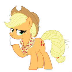 Size: 1200x1200 | Tagged: safe, artist:prixy05, imported from derpibooru, applejack, earth pony, pony, cigarette, clothes, female, granny smith's shawl, mare, older, older applejack, scarf, simple background, smoking, solo, transparent background, vector