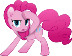 Size: 1383x1072 | Tagged: safe, artist:lincolnbrewsterfan, derpibooru exclusive, imported from derpibooru, pinkie pie, earth pony, pony, trade ya, .svg available, balloon, blue eyes, description is relevant, female, g4, gif in description, hoof heart, infographic, inkscape, looking at you, mare, movie accurate, pink mane, pink tail, raised hoof, salute, serious, serious face, stance, standing, svg, tail, test, tutorial, tutorial in description, underhoof, vector, video in description, youtube link in the description