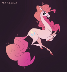 Size: 1920x2057 | Tagged: safe, artist:marbola, imported from derpibooru, pinkie pie, earth pony, pony, solo