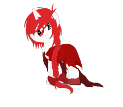 Size: 617x539 | Tagged: safe, artist:chayka22, imported from derpibooru, pony, unicorn, female, magic, magic circle, mare, okazaki yumemi, ponified, simple background, solo, touhou, transparent background