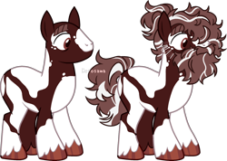 Size: 1842x1310 | Tagged: safe, artist:kurosawakuro, imported from derpibooru, oc, oc only, earth pony, base used, beard, body markings, brown eyes, coat markings, colored hooves, facial hair, hoof polish, male, ponytail, sideburns, simple background, socks (coat markings), solo, stallion, standing, thick eyebrows, transparent background