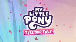 Size: 3072x1727 | Tagged: safe, imported from derpibooru, screencap, spoiler:g5, spoiler:my little pony: tell your tale, spoiler:tyts01e44, g5, my little pony logo, my little pony: tell your tale, no pony, secret ad-mare-er