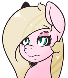 Size: 842x964 | Tagged: safe, artist:lazerblues, imported from derpibooru, oc, oc only, oc:connie amore, earth pony, pony, simple background, solo, transparent background