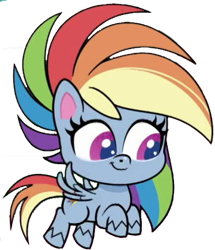 Size: 373x434 | Tagged: safe, artist:pascalmulokozi2, edit, edited screencap, imported from derpibooru, screencap, rainbow dash, pegasus, pony, my little pony: pony life, one click wonder, background removed, female, flying, g4.5, mare, not a vector, simple background, solo, transparent background