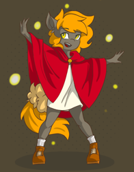 Size: 788x1003 | Tagged: safe, artist:cirtierest, imported from derpibooru, oc, oc:cir tierest, anthro, earth pony, clothes, simple background, solo, tail