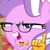 Size: 540x540 | Tagged: safe, edit, edited screencap, imported from derpibooru, screencap, diamond tiara, earth pony, pony, crusaders of the lost mark, emoji, glasses, nerd, teeth