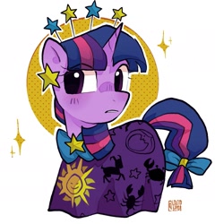 Size: 1917x1996 | Tagged: source needed, safe, artist:matterproblem, imported from derpibooru, twilight sparkle, pony, unicorn, suited for success, bow, clothes, constellation dress, cute, dress, gala dress, simple background, solo, sparkles, stars, tail, tail bow, twiabetes, unicorn twilight, white background