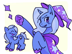 Size: 2048x1535 | Tagged: source needed, useless source url, safe, artist:trixshy, imported from derpibooru, trixie, pony, unicorn, cape, clothes, hat, hoof heart, raised hoof, simple background, solo, trixie's cape, trixie's hat, underhoof, unshorn fetlocks, white background