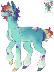 Size: 2002x2652 | Tagged: safe, artist:sleepy-nova, imported from derpibooru, oc, oc only, earth pony, pony, bandaid, female, mare, simple background, solo, transparent background