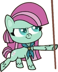 Size: 300x372 | Tagged: safe, artist:pascalmulokozi2, edit, edited screencap, imported from derpibooru, screencap, minty, pony, my little pony: pony life, the trail less trotten, background removed, female, g4.5, mare, not a vector, simple background, solo, transparent background